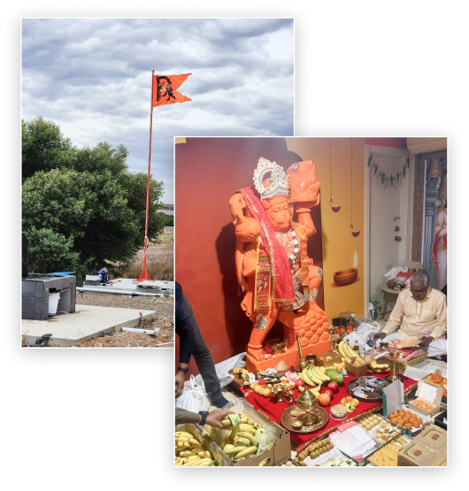Lord Hanuman in Adelaide
